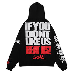 Hellstar If You Dont Like Us Beat Us Hoodie