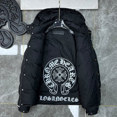 Chrome Hearts Jacket Down Jacket Sanskrit Embroidery Series