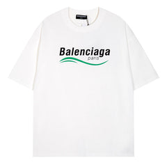 Balenciaga Logo  Letter Print T-shirt Oversize