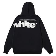 Off White Shared Logo Skate Hoodie