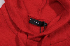 AMIRI Red Core Sweater Hoodie