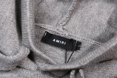 AMIRI Grey Core Sweater Hoodie