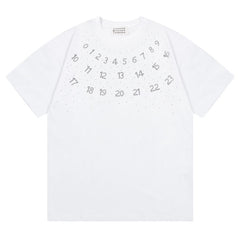 Maison Margiela Letter Logo T-Shirts