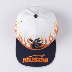 Hellstar Flame Vintage Snapback Caps