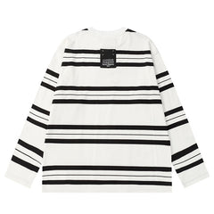 Maison Margiela 2024ss Crew Neck Stripes Sweatshirt