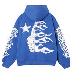 Hellstar Studios Yoga Hoodie Blue