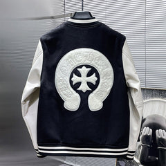 Chrome Hearts Baseball Jacket #8621