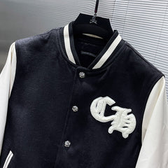 Chrome Hearts Baseball Jacket #8621