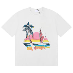 RHUDE Beach Printed T-shirts