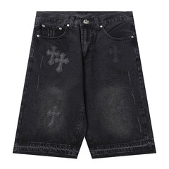 Chrome Hearts Denim Shorts