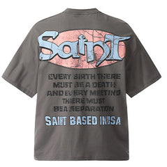 Saint Michael Skeleton Print T-Shirts