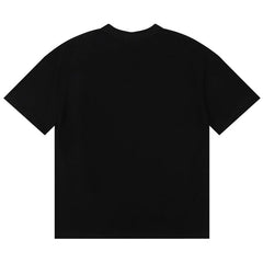 RHUDE Warning Logo Cotton T-Shirts