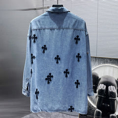 Chrome Hearts Denim Shirt #8367