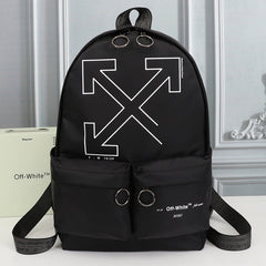 Off White Unfinished 3M Arrows Backpack