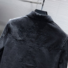 Chrome Hearts Denim Shirt  #8184